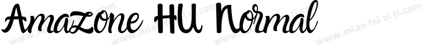Amazone HU Normal字体转换
